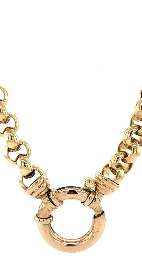 Vintage 14K Gold Jaseron Necklace
